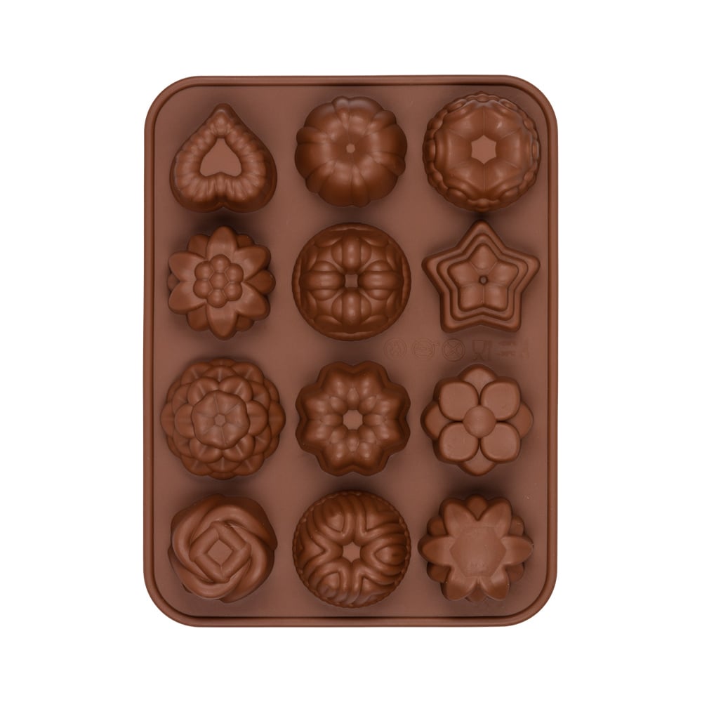 Силиконовая форма для конфет S-Chief форма для шоколада и конфет konfinetta драгоценные камни 33×16 2 см 16 ячеек ячейка 2 5×3 см 2 5×4 5 см