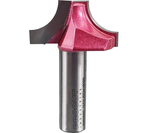 Изображение товара Фреза радиусная (псевдофилёнка) R=12.7 мм, Z=2, 38.1x19.05x59 мм, S=12 мм PROCUT 209265P