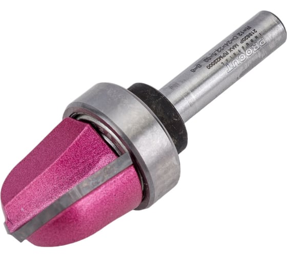 Изображение товара Фреза пальчиковая с верхним подшипником R=12.7 мм, 25.4x22.5x57 мм, S=8 мм PROCUT 219820P