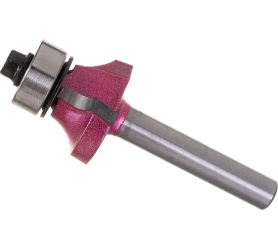 Изображение товара Фреза радиусная кромочная (нижний подшипник) Z=2, R=4.76 мм, 22.22x9.5x56 мм, S=6 мм PROCUT 301625P