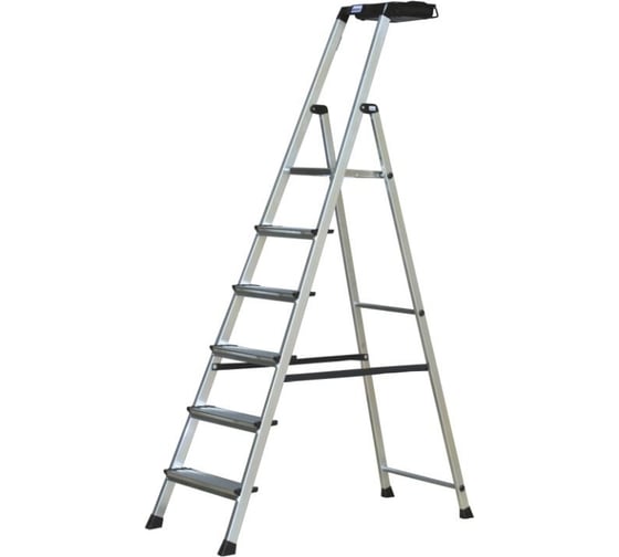 Изображение товара Стремянка Krause MONTO SECURY, 6 ступеней 126542