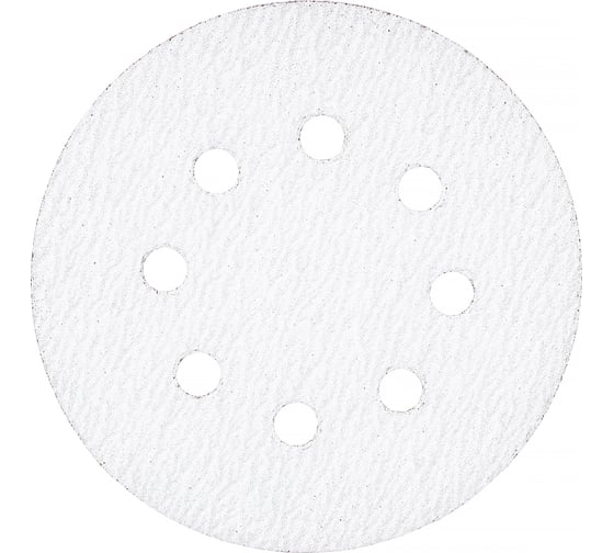 Изображение товара Шлифлист круглый самосцепляющийся 5 шт, 125 мм, Р80 GEPARD GP5002-80