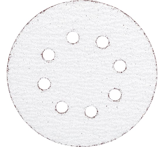 Изображение товара Шлифлист круглый самосцепляющийся 5 шт, 125 мм, Р40 GEPARD GP5002-40