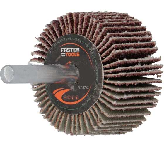 Изображение товара Круг лепестковый радиальный 40x20 мм, P100 FASTER TOOLS 4378