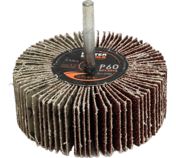 Изображение товара Круг лепестковый радиальный 80x30 мм, P60 FASTER TOOLS 4384