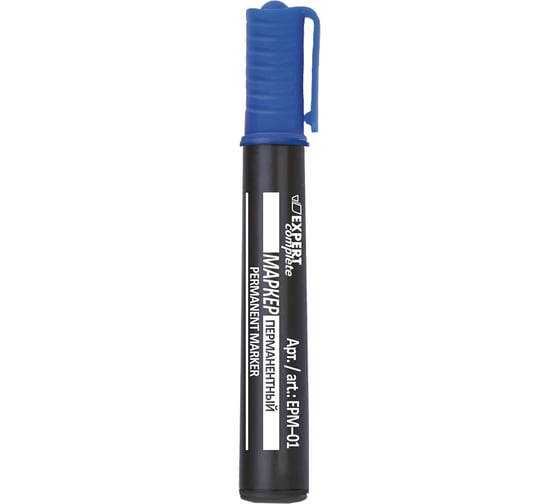 Изображение товара Перманентный маркер Expert Complete 2 мм пулевидный 12 02-синий/blue уп. 12шт. 464851