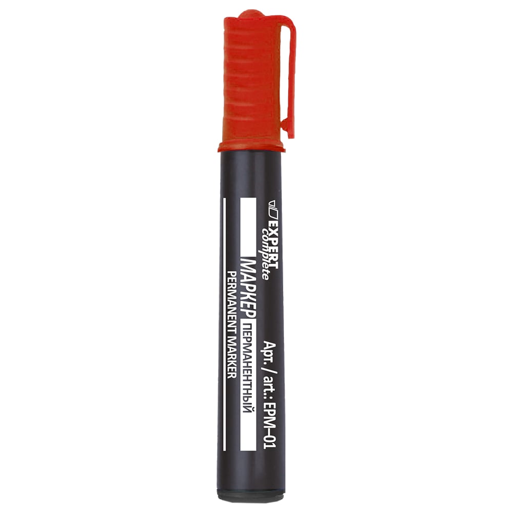 Перманентный маркер Expert Complete маркер зубр профессионал 06320 3 перманентный заостренный красный 1 мм