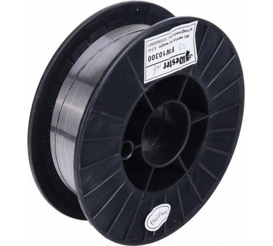 Изображение товара Проволока сварочная FW 10300, 1 мм, 3 кг, флюсовая/порошковая, катушка 200 мм Wester 120408