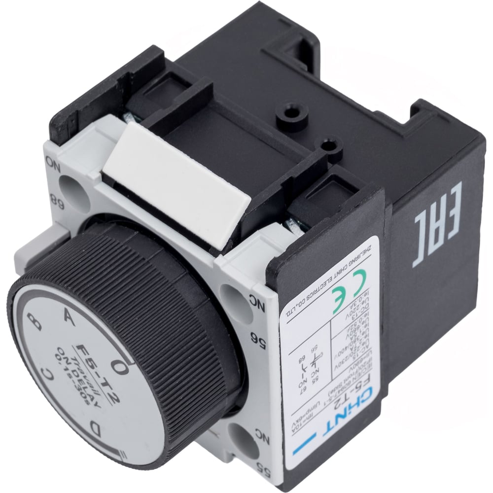 Изображение товара Приставка выдержка времени CHINT F5-Т2 для контакторов NC1 и NXC