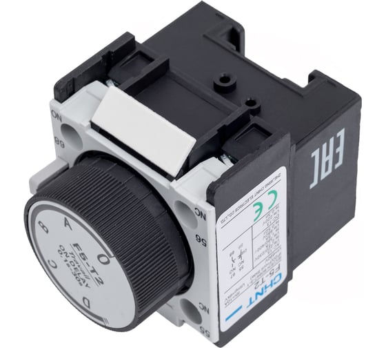 Изображение товара Приставка выдержка времени CHINT F5-T2 к контактору NC1 NC2 и NXC (R) 258022