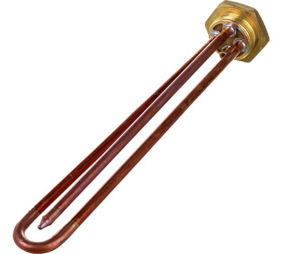 Изображение товара ТЭН MasterProf RDT, 1500W, 220V, резьбовой, под анод M6, медь ИС.210088