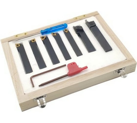 Изображение товара Комплект резцов со сменными пластинами 8x8 мм, 7 шт ТЕХНОРЕАЛ МА400021505