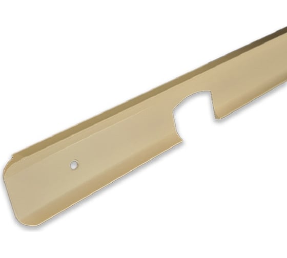 Изображение товара Угловая планка для столешниц Скиф, Союз, Кедр ООО ДЕКОПЛИНТ R8, 38 мм, черный 1667