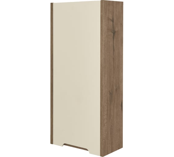 Изображение товара Навесной шкаф AQUATON Оливия бежевый, дуб веллингтон, левый 1A254703OLVGL