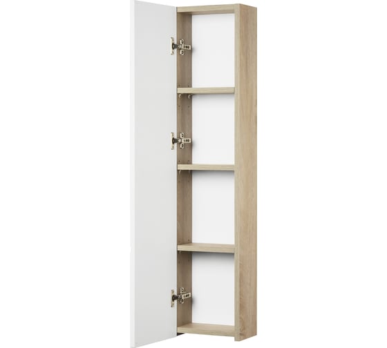 Изображение товара Навесной шкаф AQUATON модуль Мишель 23 дуб эндгрейн, белый 1A244303MIX40