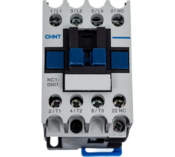 Изображение товара Контактор CHINT NC1-0901 9А 400В/АС3 1НЗ 50Гц (R) 220816