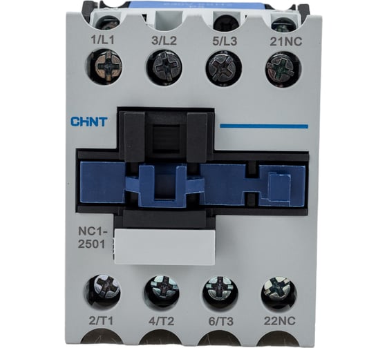 Изображение товара Контактор CHINT NC1-2501 25А 230В/АС3 1НЗ 50Гц (R) 221634