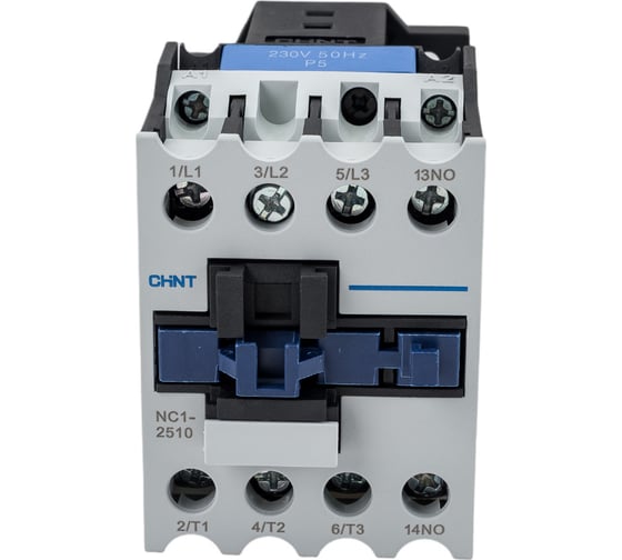 Изображение товара Контактор CHINT NC1-2510 25А 230В/АС3 1НО 50Гц (R) 221865