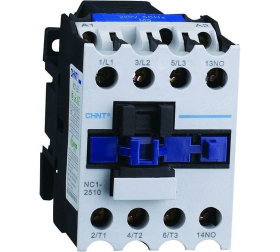 Изображение товара Контактор CHINT NC1-2510 25А 24В/АС3 1НО 50Гц (R) 221871