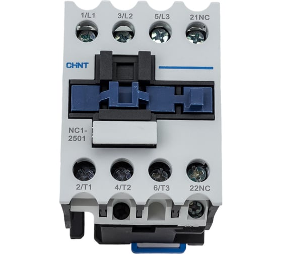 Изображение товара Контактор CHINT NC1-2501 25А 24В/АС3 1НЗ 50Гц (R) 221640