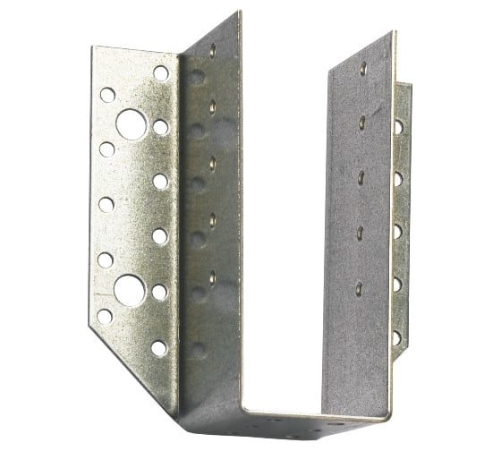 Изображение товара Опора бруса ООО Металлист 140х76х100х2 раскрытая, цинк 530641410-010