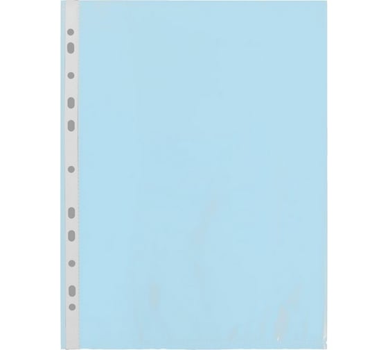 Изображение товара Файл-вкладыш Expert Complete цветной A4 35 мкм матовый голубой уп.50 шт 628080