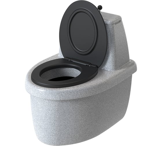 Изображение товара Торфяной туалет Rostok Комфорт белый гранит 2042.0000.004.000