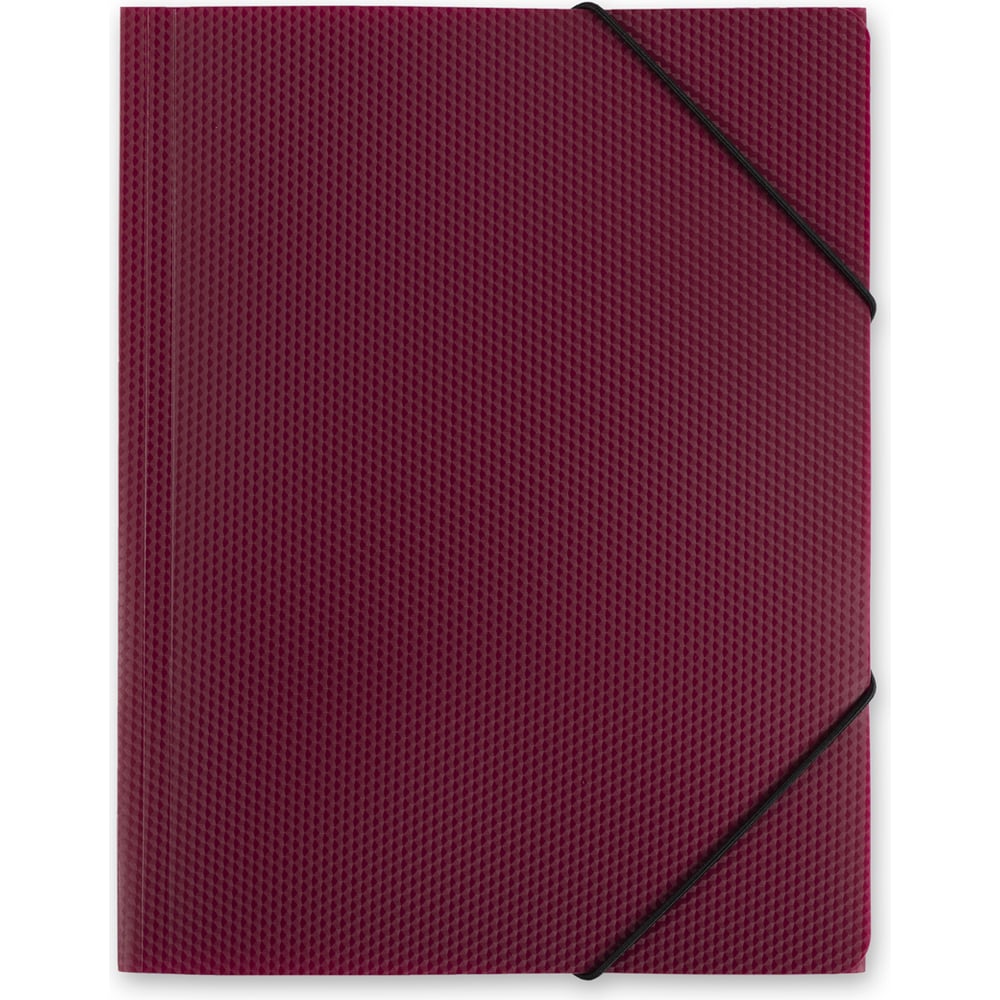 Изображение товара Папка Expert Complete PRISMA на резинке A4 рубиновая 35 мм