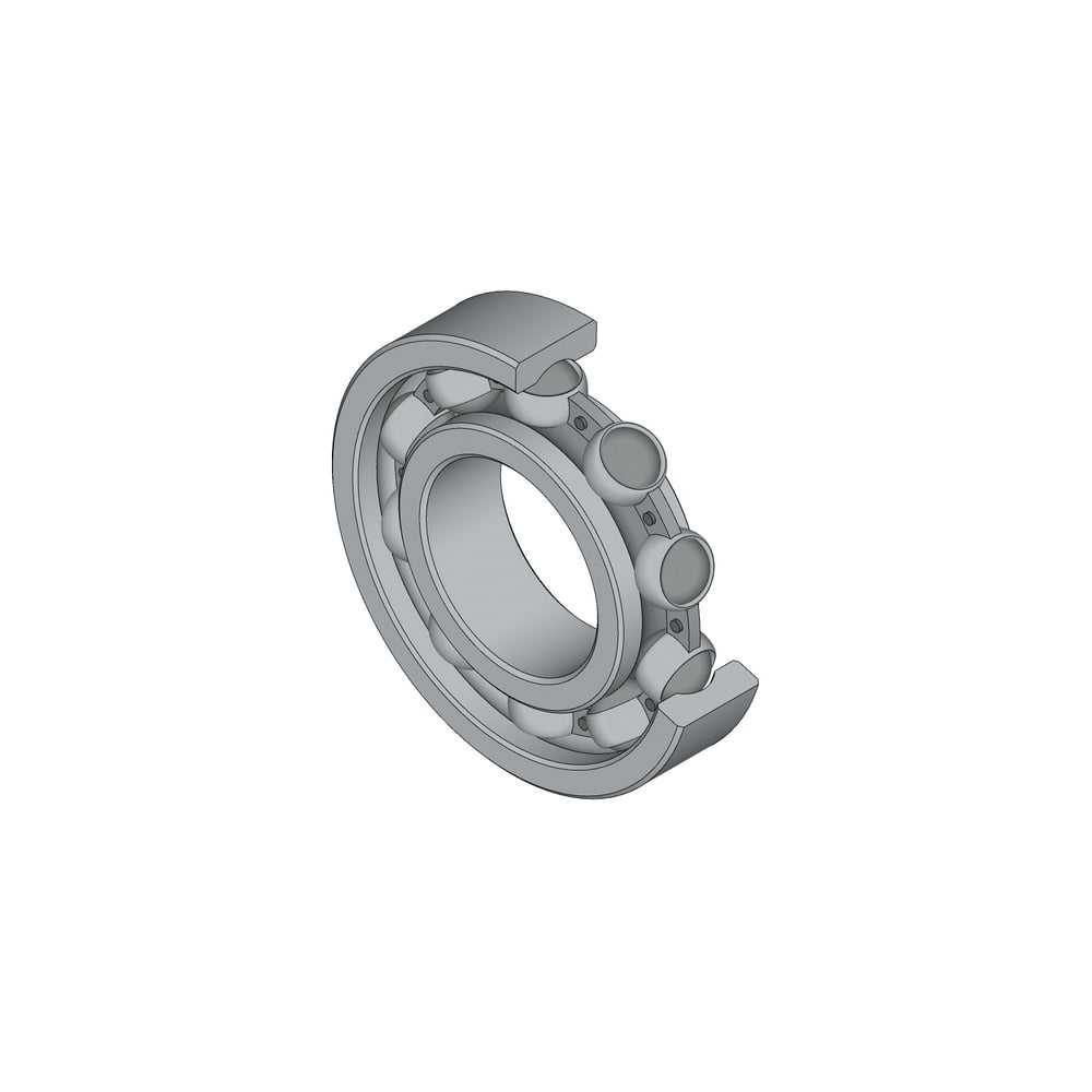 Изображение товара Подшипник DINROLL 6206/C3 шариковый однорядный радиальный 30x62x13 мм