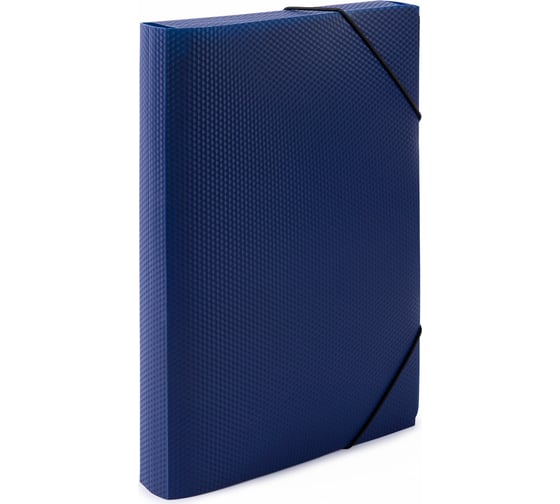 Изображение товара Папка Expert Complete на резинке, A4, 35 мм, PRISMA, синий, уп. 5 шт. 678439