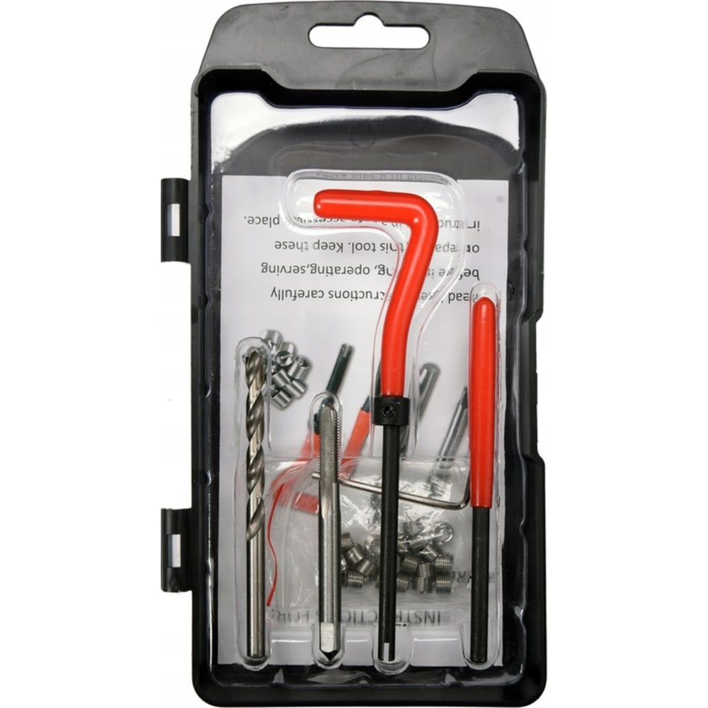 Изображение товара Набор для ремонта резьбы YATO М5x0,8мм YT-17631 профессиональный инструмент