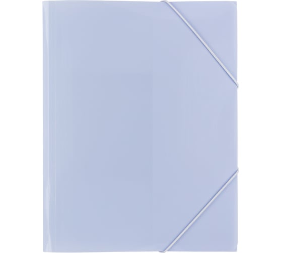 Изображение товара Папка Expert Complete на резинке, A4, 600 мкм, 35 мм, диагональ, васильковый, уп. 5шт. 605701