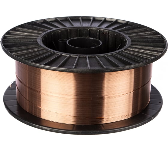 Изображение товара Проволока сварочная омедненная (0.8 мм; кассета 15 кг; СВ-08ГС) ER-70S-6 БАРСВЕЛД  БАРС СВ000008403