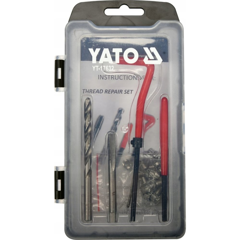 Изображение товара Набор для ремонта резьбы YATO М6x1,0 YT-17632