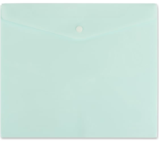 Изображение товара Папка-конверт для тетрадей с кнопкой Expert Complete A5+ 180 мкм, диагональ, бирюзовый, 20 шт 657143