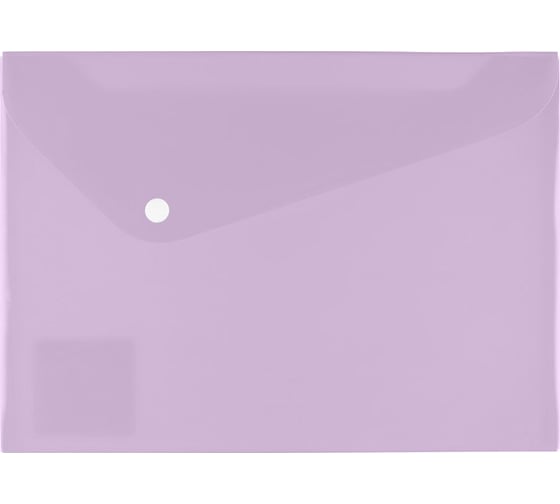 Изображение товара Папка-конверт с кнопкой Expert Complete A5 180 мкм, диагональ, лиловый, 10 шт 605210