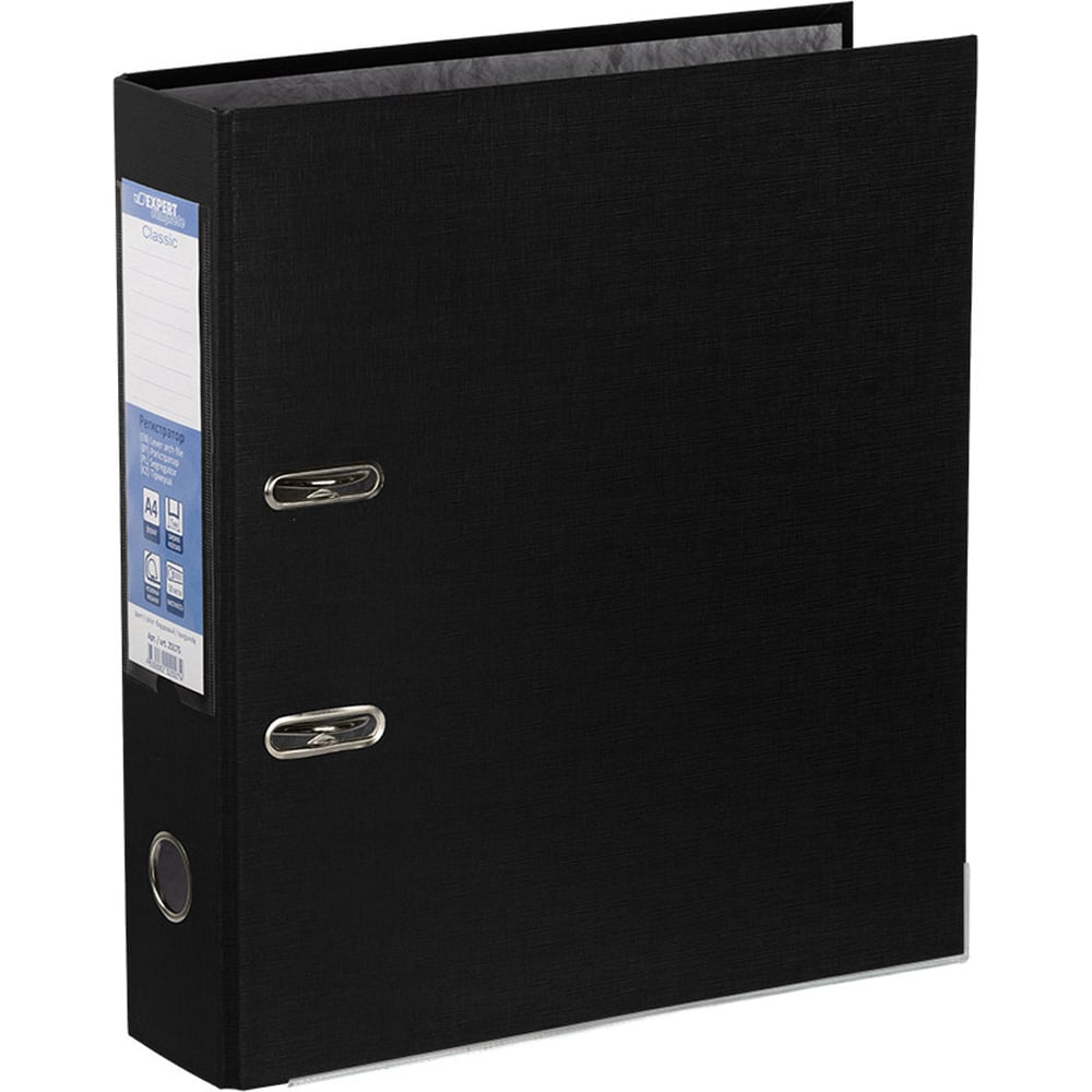 Изображение товара Папка-регистратор Expert Complete PVC 75 мм A4 черная арочный механизм 10 шт