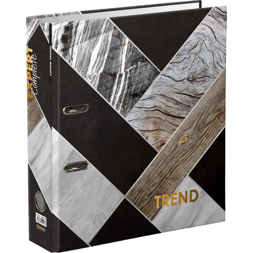 Изображение товара Папка-регистратор Expert Complete Wood&Stone 75 мм A4 арочный механизм