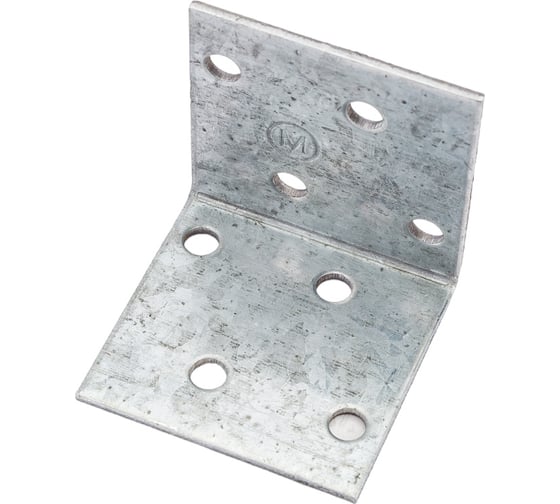 Изображение товара Крепёжный уголок ООО Металлист 40х40х40х2 мм, ГОЦ 530504040-012
