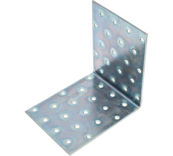 Изображение товара Крепёжный уголок ООО Металлист 100х100х80х2 мм, цинк 530510080-010