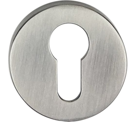 Изображение товара Накладка на цилиндр PUERTO серия SLIM, никель матовый INET AL 06 slim SN