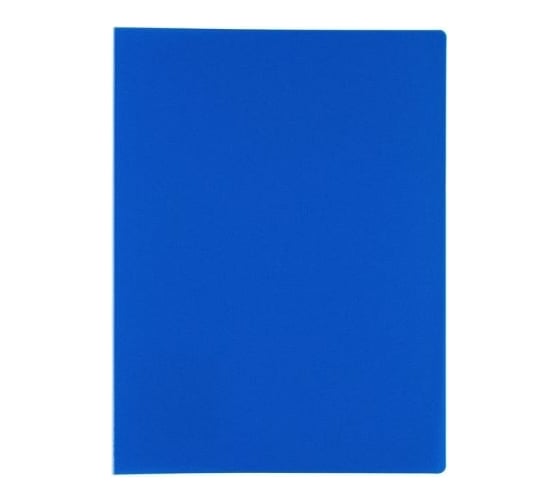 Изображение товара Папка Expert Complete с файлами-вкладышами, 30 л., A4, 450 мкм,15 мм, песок, синий уп. 6шт. 605603