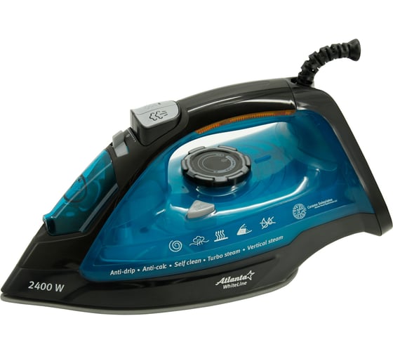 Изображение товара Утюг с пароувлажнением Atlanta ATH-5538 blue