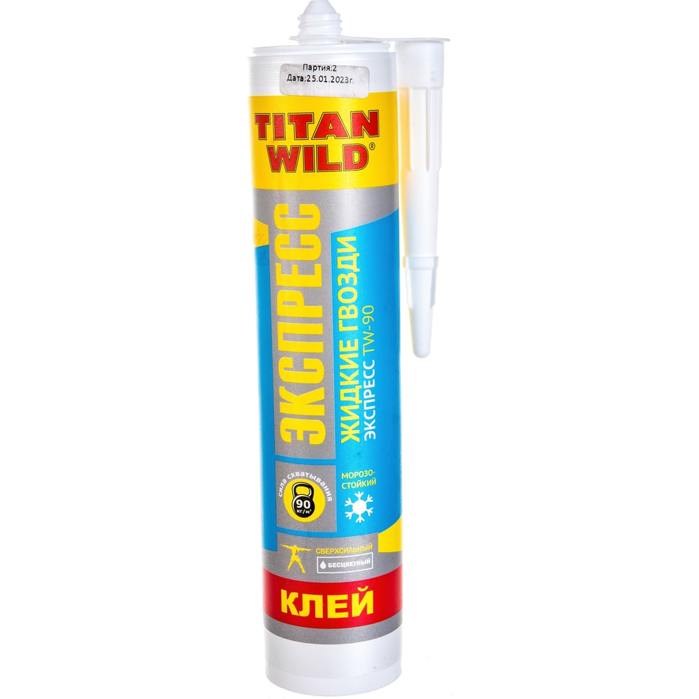 Изображение товара Жидкие гвозди TITAN WILD TWexp 310 мл для ремонта и крепежа