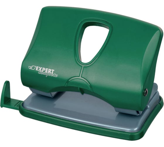 Изображение товара Дырокол Expert Complete пластиковый 20 листов 03 - зеленый/green уп. 12шт. 584942