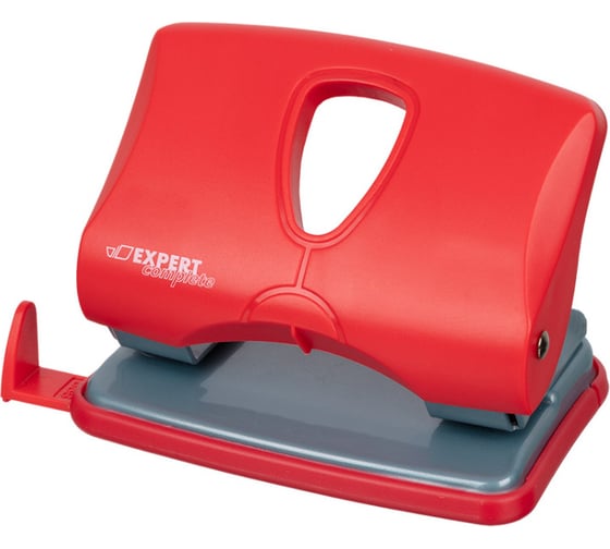 Изображение товара Дырокол Expert Complete пластиковый 20 листов 04 - красный/red уп. 12шт. 584943
