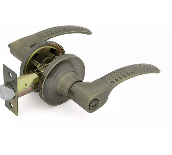 Изображение товара Ручка защелка Фабрика замков FZ 3903 AB BK СТ-00000671