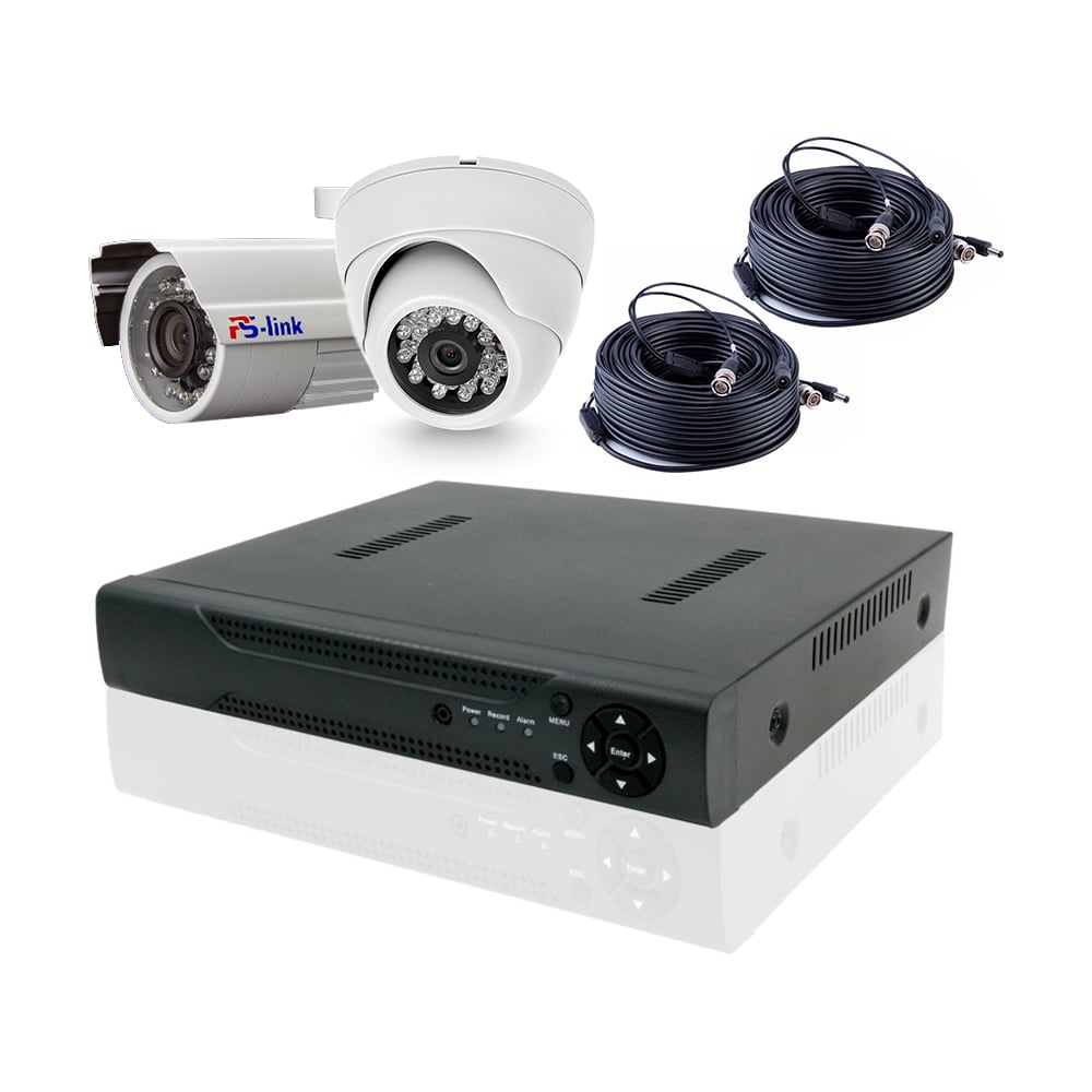 Комплект видеонаблюдения PS-link KIT-B202HD