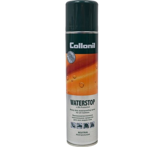 Изображение товара Водоотталкивающий спрей на основе фтора Collonil Waterstop Spray бесцветный, 400 мл 1664 000