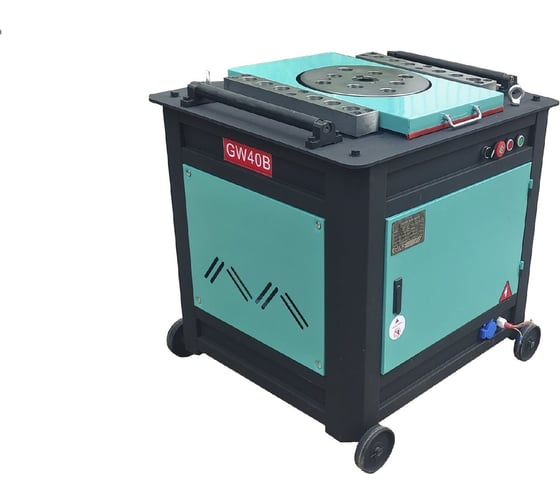 Изображение товара Станок для гибки арматуры GIKS диаметр арматуры А1-40 мм, А3-32 мм GW40B